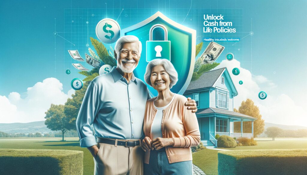 Banner image showing a happy, healthy elderly couple in a serene setting, symbolizing financial empowerment and security thro