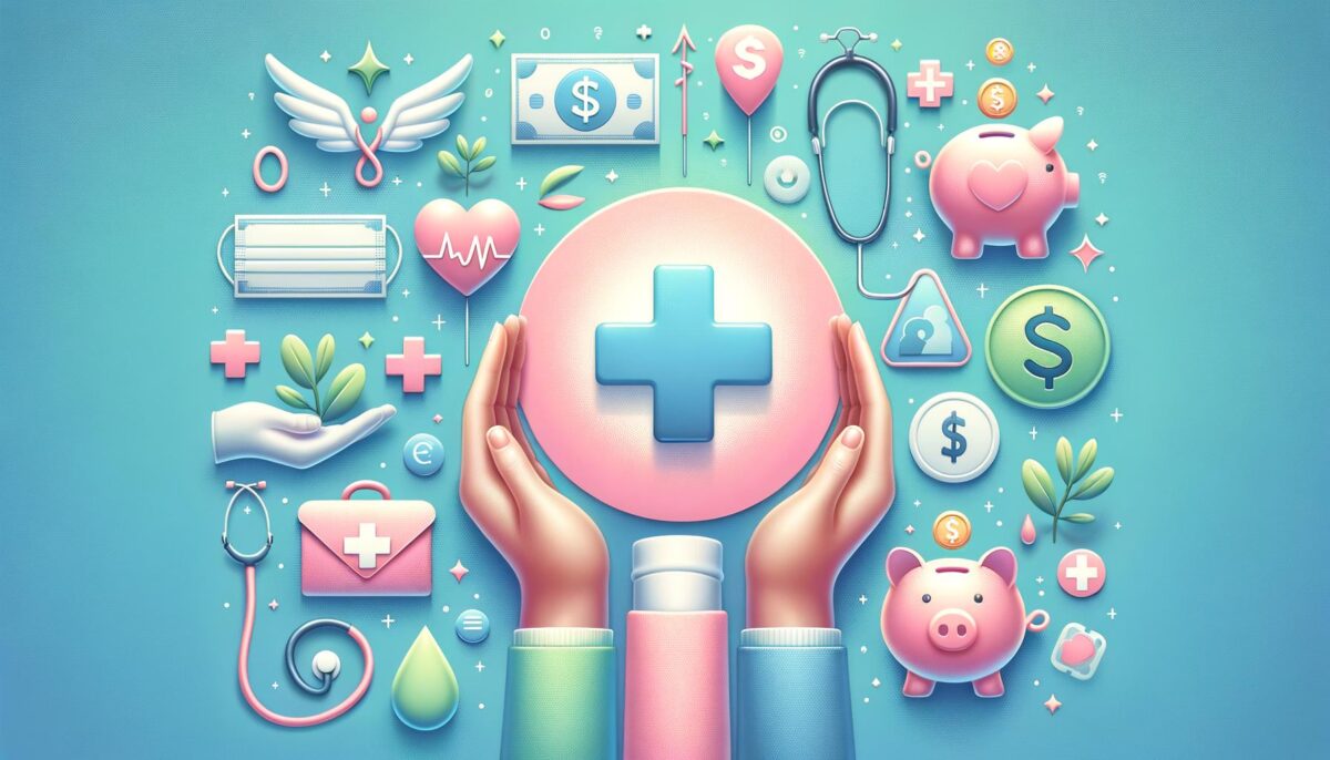 Banner image showing supportive hands, healthcare symbols, and financial aid icons, evoking hope and relief for cancer patien